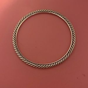 David Yurman sterling silver bracelet